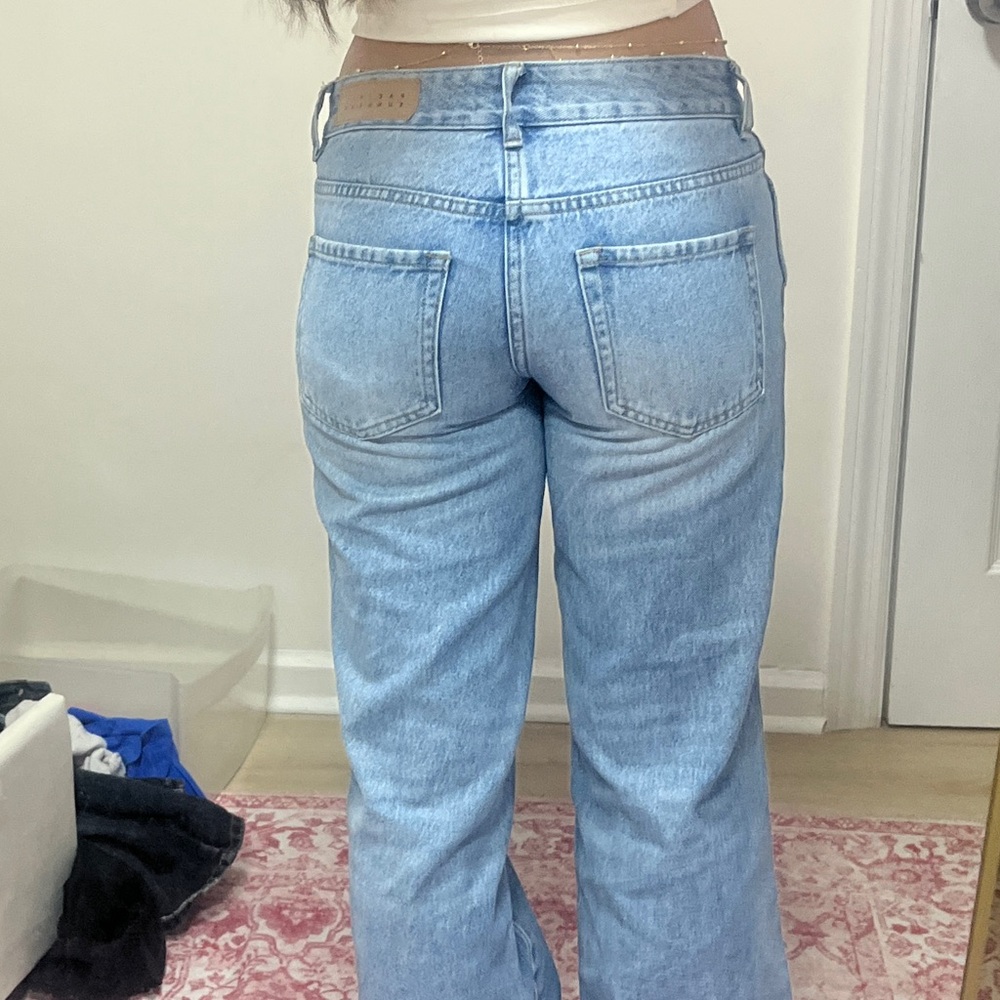 Pacsun Lowrise Baggy light denim bootcut jeans - Picture 2 of 5
